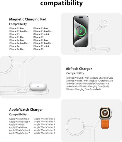 3-in-1 Wireless Charging Station - Image 8