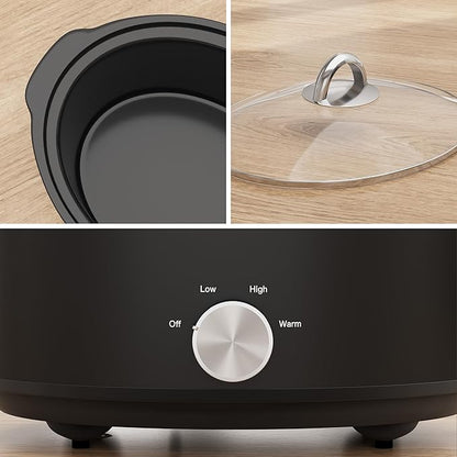Sunvivi Small Slow Cooker 4QT, Mini Food Warmer - Image 7
