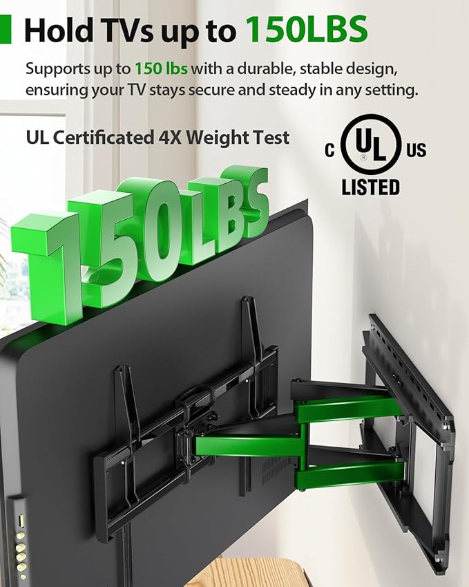USX MOUNT Full Motion TV Wall Mount - Image 2