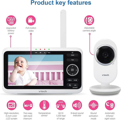 VTech VM350 No WiFi Video Baby Monitor - Image 2