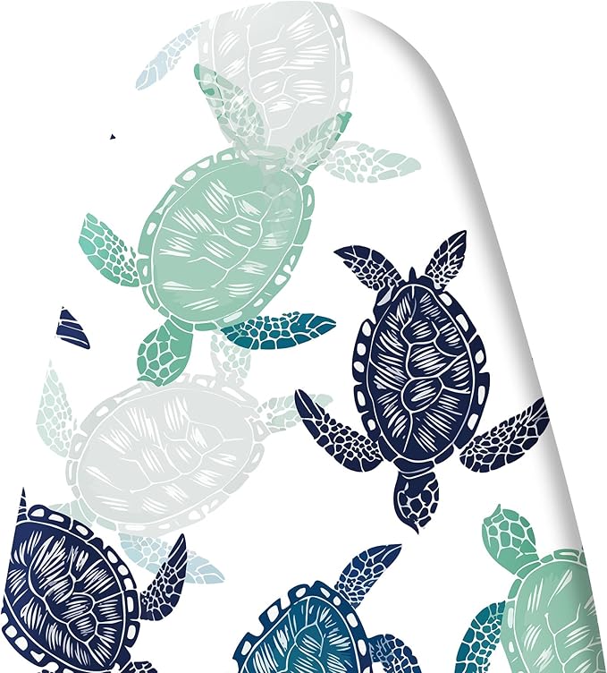 Extra Thick Ironing Board Cover and Pad, Sea Turtle 15x54 Ironing Board Cover - Image 6