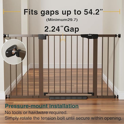 Cumbor 29.7-54.2" Wide Baby Gate - Image 2