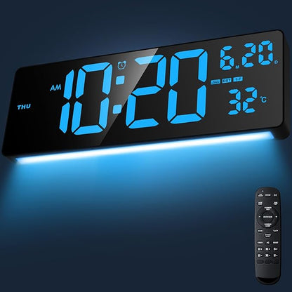 16.5" Digital Clock Large Display by Xflyee