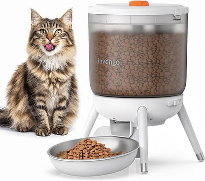 Automatic Cat Feeder, 3L Timed Pet Feeder by InvengoSmartCare