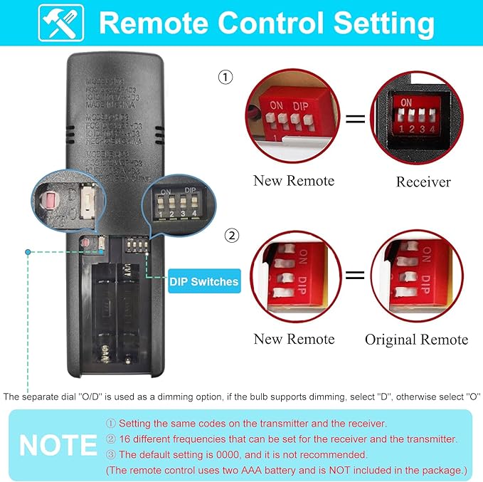 Thermostatic Ceiling Fan Remote Control Replacement - Image 3