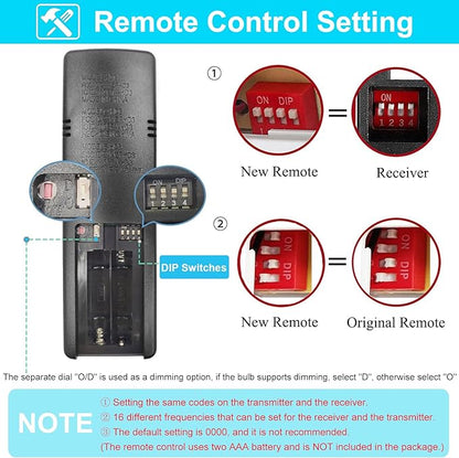 Thermostatic Ceiling Fan Remote Control Replacement - Image 3