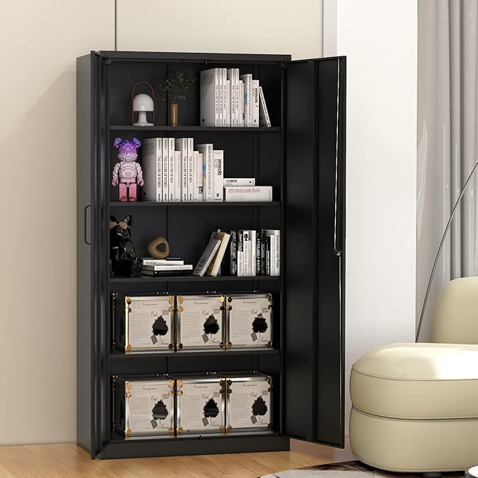 Metal Storage Cabinet-71” Tall Steel File Cabinets - Image 9