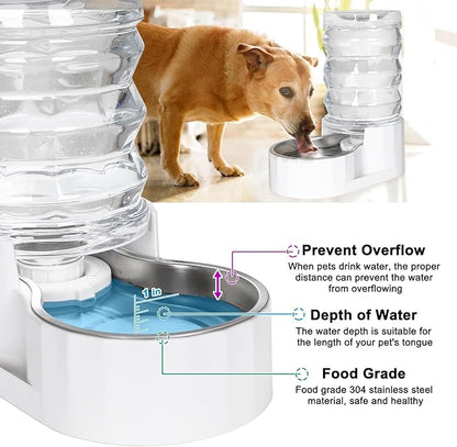 RIZZARI Automatic Gravity Pet Dispenser: 6.5L Large Capacity -No Power Needed - Image 7