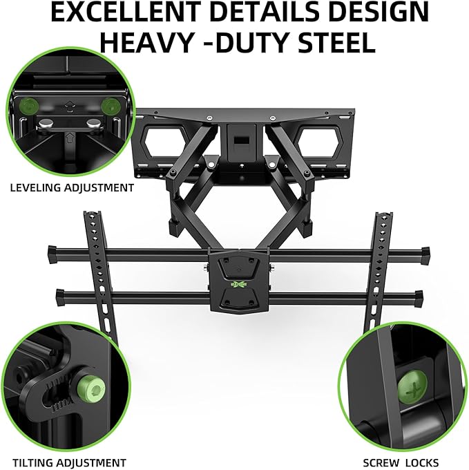 USX MOUNT Full Motion TV Wall Mount - Image 5