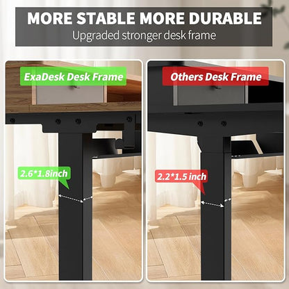 55 * 30 Inches Electric Standing Widened Desk Adjustable Height - Image 5