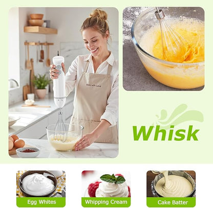 Bonsenkitchen Hand Blender, Immersion Blender - Image 3