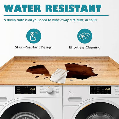 Royxen Laundry Countertop Solid Wood, Countertop - Image 4