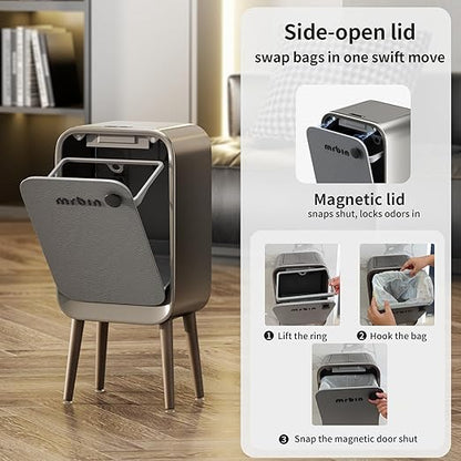MRBIN Motion Sensor Trash Can Bathroom - Image 6