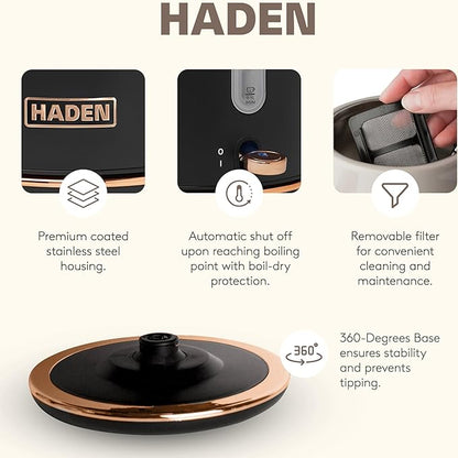 Haden Heritage 4 Slice Wide Slot Stainless Steel Toaster Bundled - Image 4