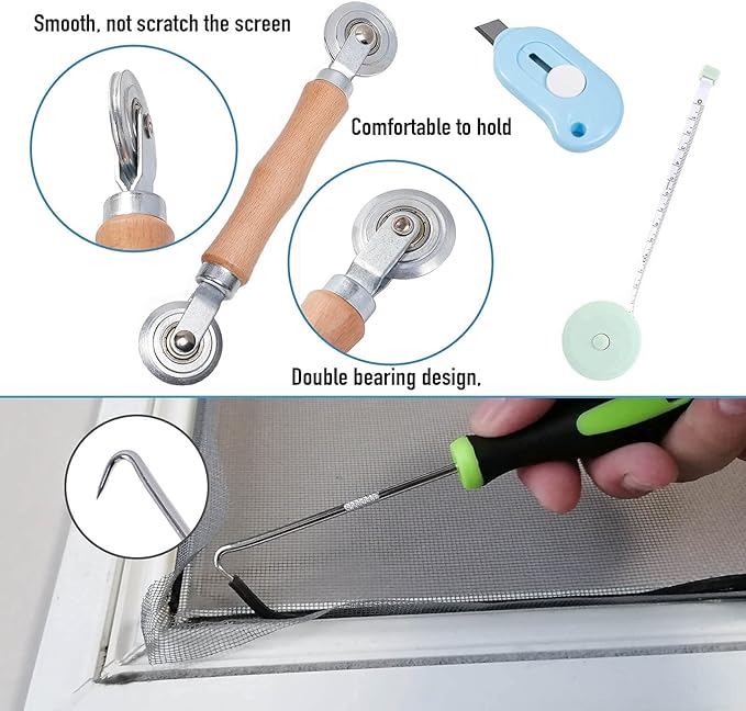 Windows Screen and Screen Door Repair Kit - Image 5