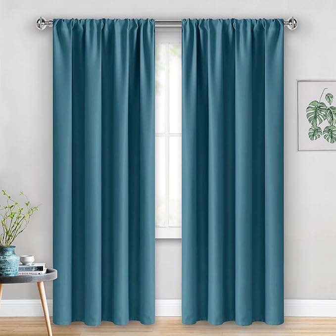 JIUZHEN Blackout Curtains for Bedroom - Image 2