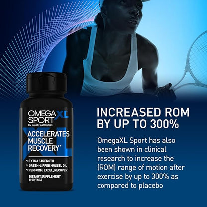 OmegaXL Sport Extra Strength Muscle Recovery Supplement and Respiratory Support - Image 6