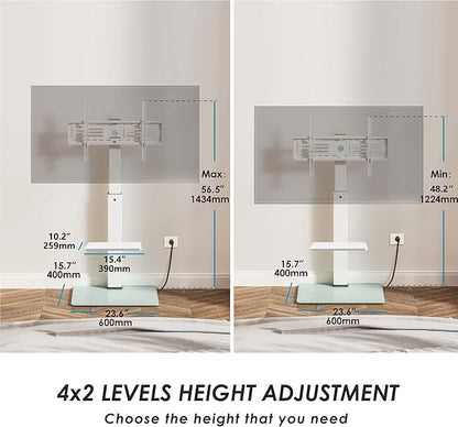 FITUEYES Floor TV Stand for 32-75 inch TV - Image 7