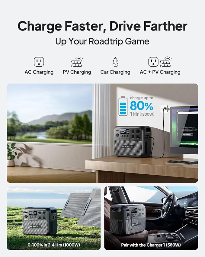 BLUETTI Elite 200 V2 Portable Power Station - Image 3