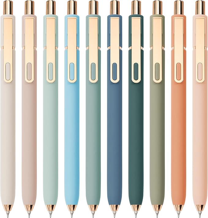 Linbsunne Gel Pens Black Ink Pens by Linbsunne