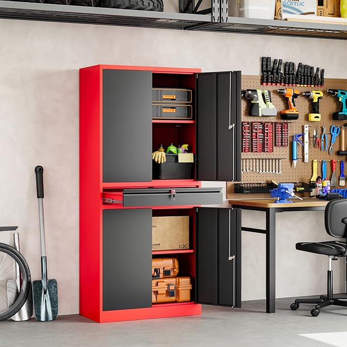 Yizosh Metal Garage Storage Cabinet - Image 6