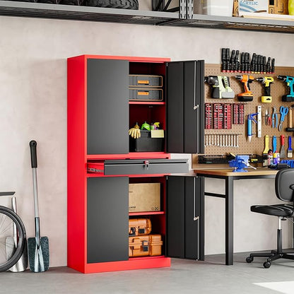 Yizosh Metal Garage Storage Cabinet - Image 6