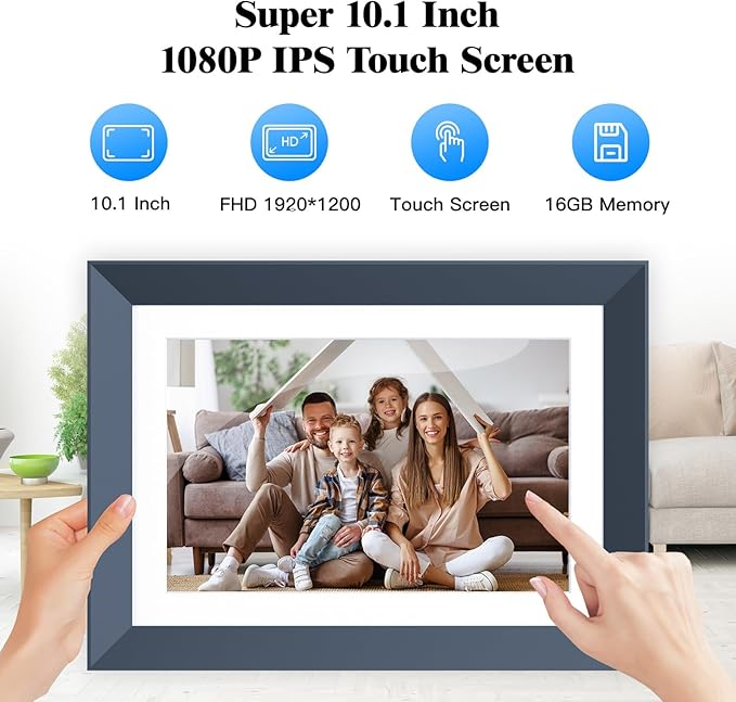 10.1-inch Digital Picture Frame Smart-Photo-Frame - Image 2