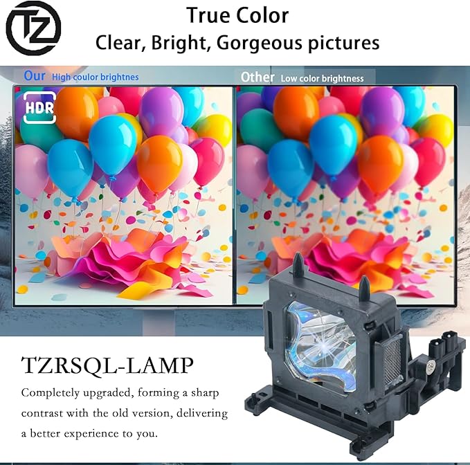 TZRSQL Original LMP-H202 LMP-H201 Replacement Projector Lamp Bulb - Image 3