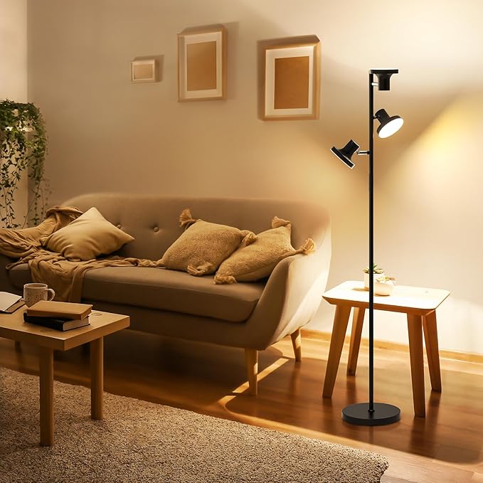 SIBRILLE 36W LED Tree Floor Lamp, Modern Dimmable Standing Lamp - Image 8
