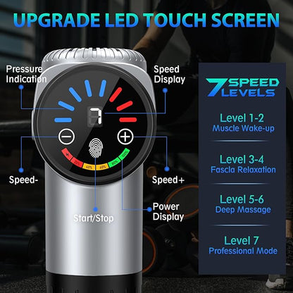 TOLOCO Massage Gun, Muscle Massage Gun Deep Tissue - Image 2