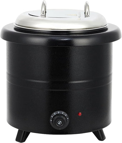 Commercial Electric Soup Kettle Warmer – 10L/11Qt Stainless Steel Pot - Image 2