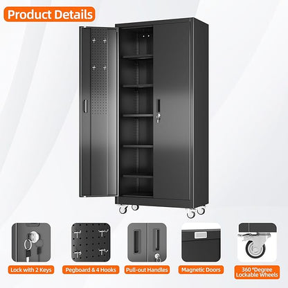 SUXXAN Garage Storage Cabinet - Image 4