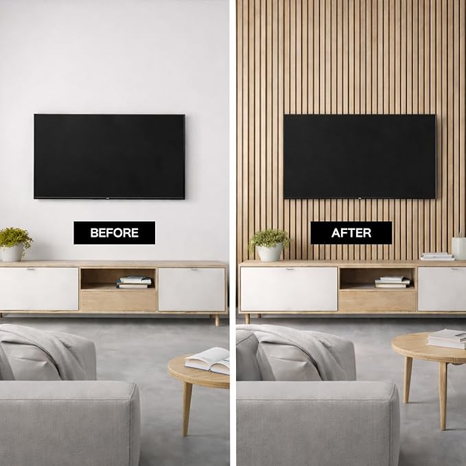 2-Pack Wood Panels for Wall - Image 2
