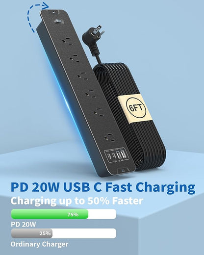 Inhwatek Recessed Power Strip - Image 4