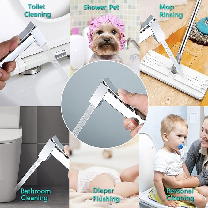BARROCK Warm Water Bidet Sprayer Faucet - Image 5