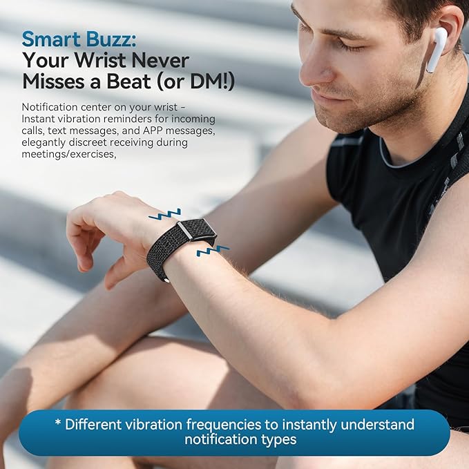 EnergyPort Fitness Tracker, Wearable Health Smart Bracelet Band - Image 7
