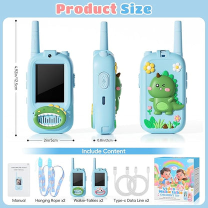 Video Walkie Talkies for Kids – Kids Walkie Talkies 2 Pack - Image 6