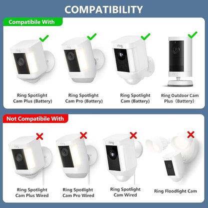 Adjustable Wall Mount for Spotlight Cam Plus/Pro and Stick Up Cam/Pro, 360° - Image 2
