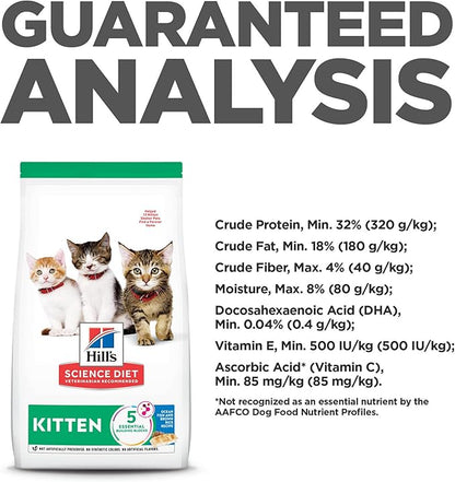 Hill's Science Diet Kitten, Kitten Premium Nutrition, Dry Cat Food, Ocean Fish - Image 11