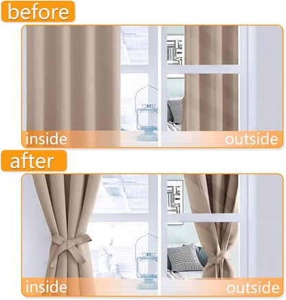 Hiasan Short Blackout Curtains for Bedroom - Image 5