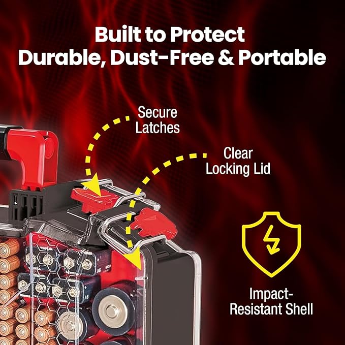 Ontel Battery Daddy Storage & Organizer Case - Image 7