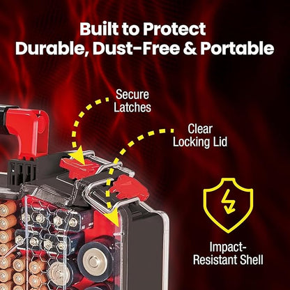 Ontel Battery Daddy Storage & Organizer Case - Image 7