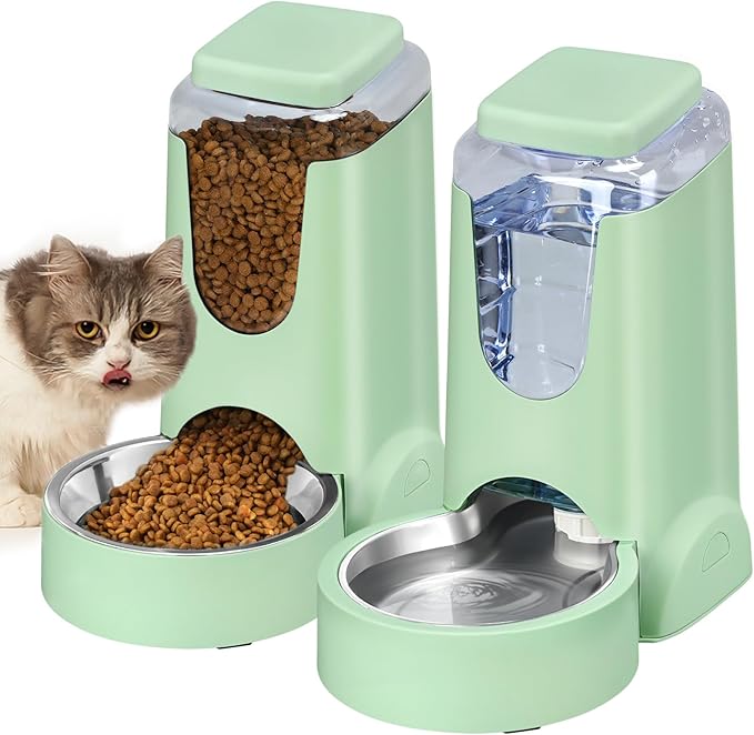 Automatic Cat Feeder and Water Dispenser by HWONMTEPETFEEDER