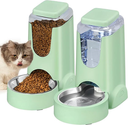 Automatic Cat Feeder and Water Dispenser by HWONMTEPETFEEDER