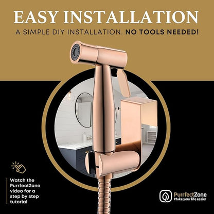 Purrfectzone Bidet Sprayer for Toilet, Bidet Sprayer for Feminine Wash - Image 3