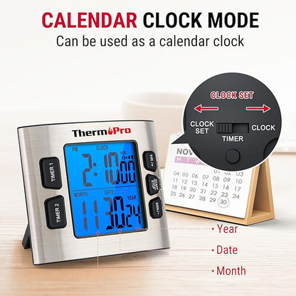 ThermoPro TM02 Digital Kitchen Timer - Image 4