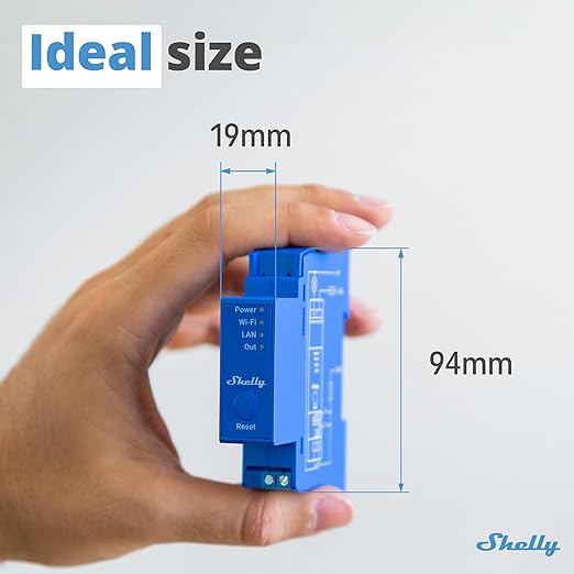 Shelly Pro 1 | Wi-Fi & LAN, 1-Channel Smart Relay Switch | Home Automation | - Image 4