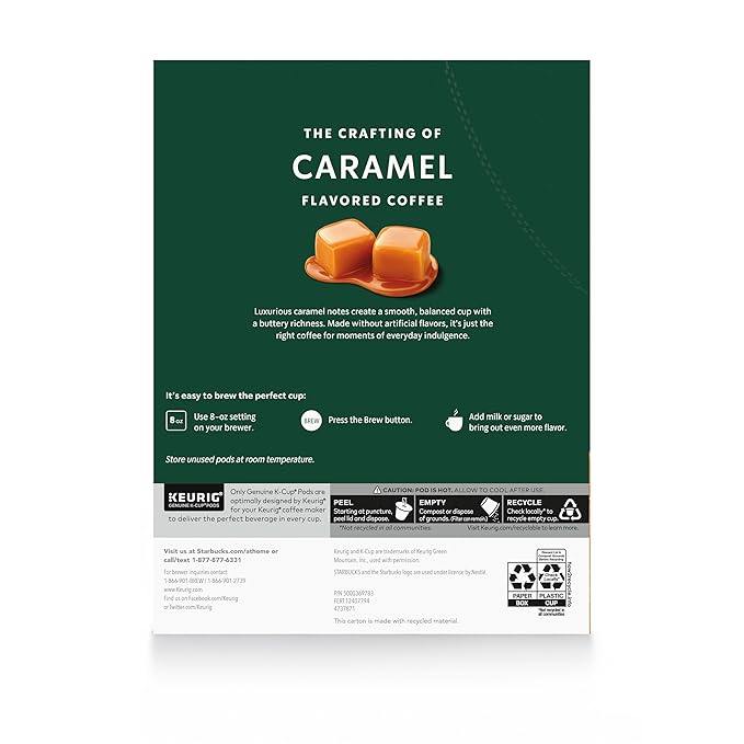 Starbucks K-Cup Coffee Pods, Flavored Hot or Iced Coffee, 22 Keurig Pods - Image 7