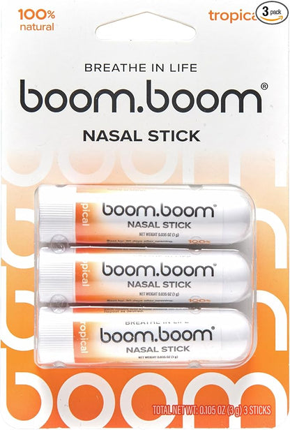 BoomBoom Nasal Stick | Vapor Flow Technology | Cool Refreshing Sensation | by BoomBoom