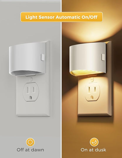 L LOHAS LED Night Lights Plug into Wall, Dimmable Night Light - Image 3